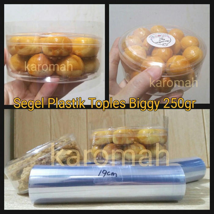 Jual Segel Plastik Shrink Lebar Cm Untuk Segel Toples Biggy Gram