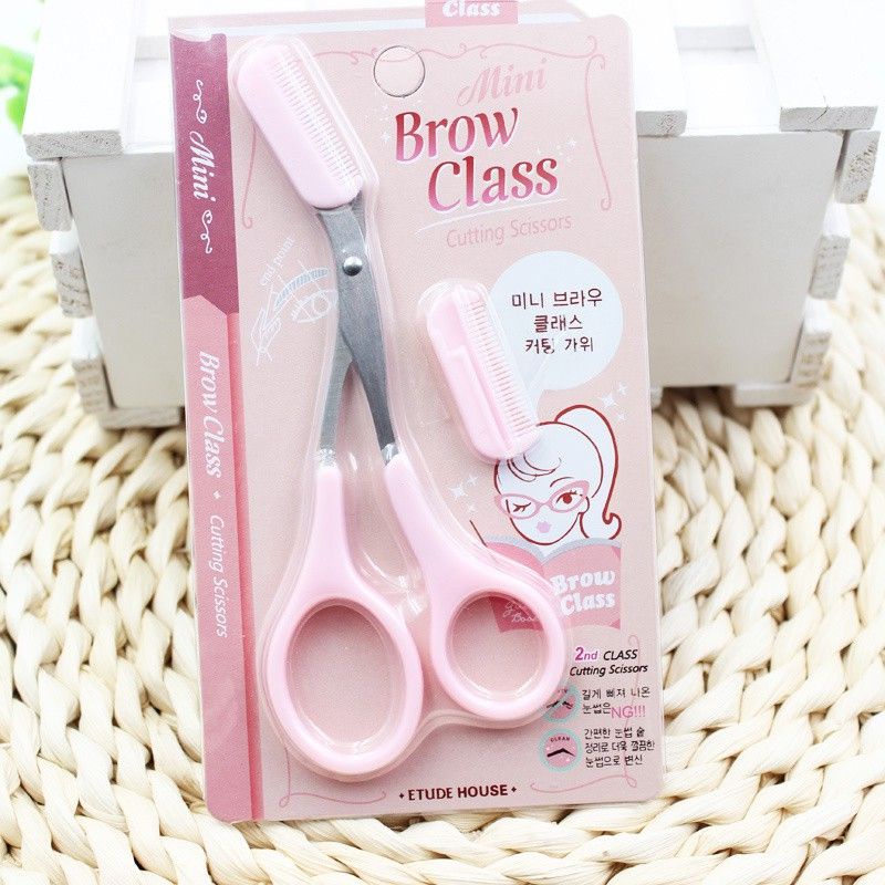 PC18 Gunting Alis + Sisir Mini Brown Class