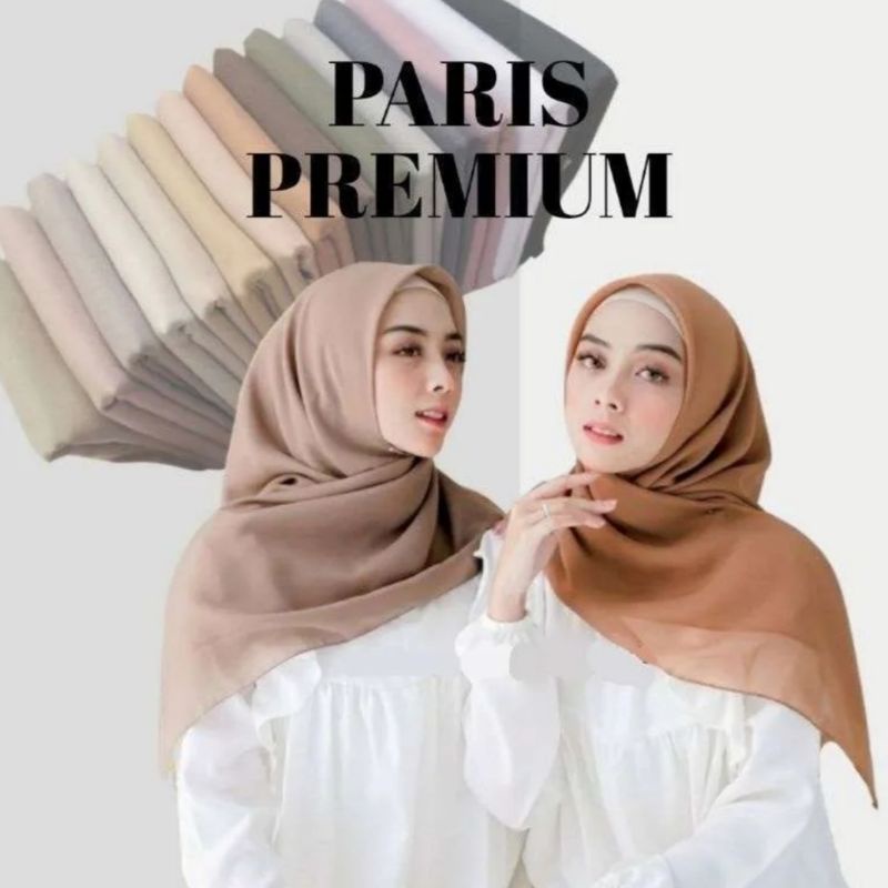 Hijab Paris Premium Hijab Khimar Bergo Murah Hijab Pet Premium Sekolah