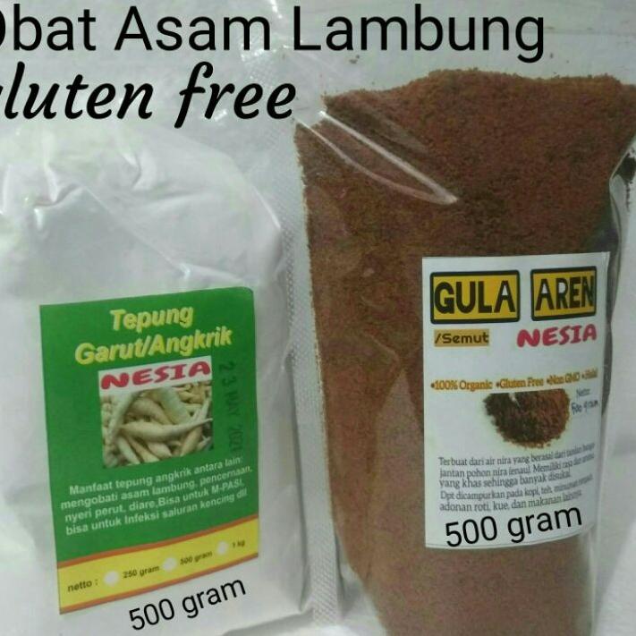 

idk9K4w--Tepung Garut + Gula Aren - 500gram + 500gram