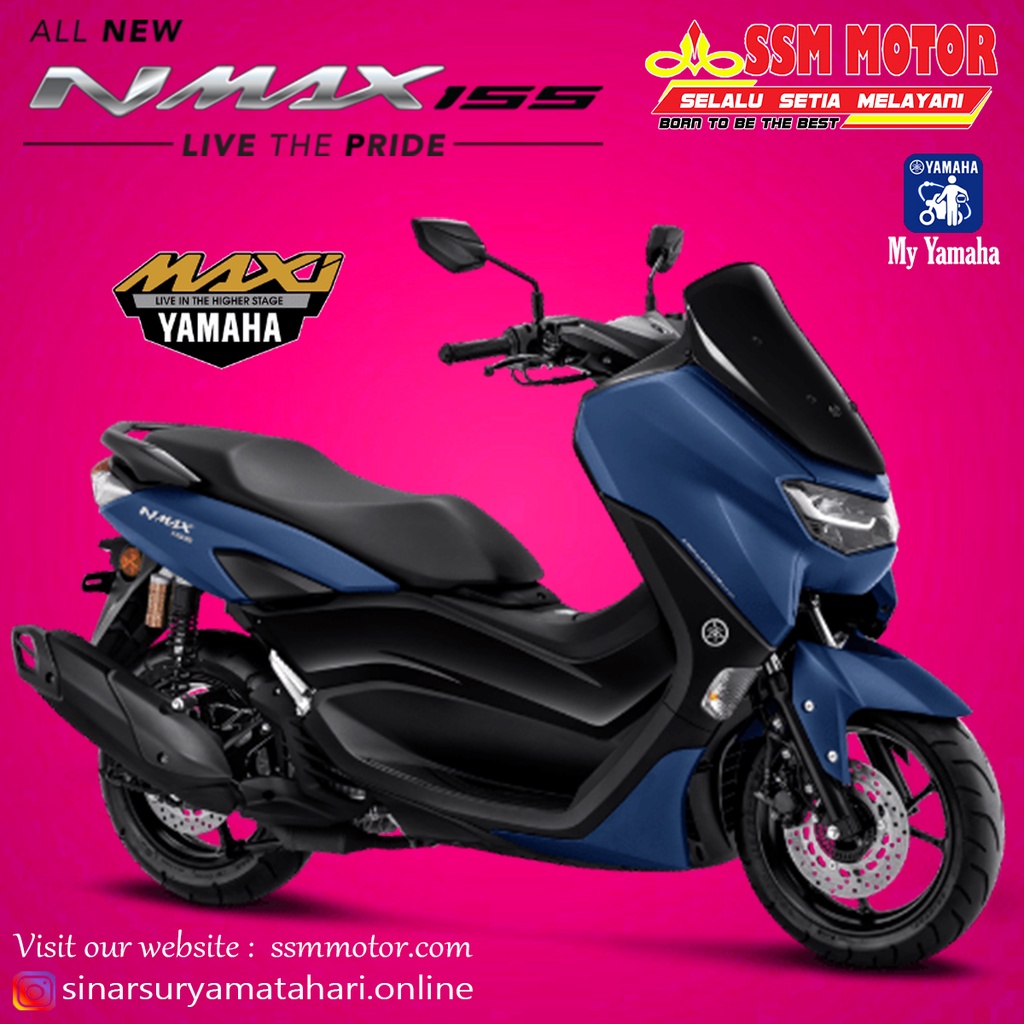Yamaha All New Nmax Non ABS 155 CC (Bisa cicil 0% menggunakan kartu kredit)