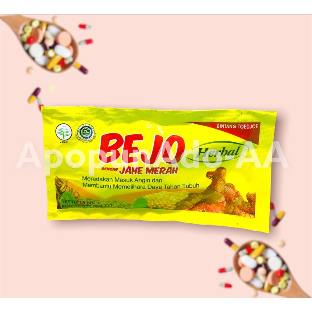 

Bejo Jahe Merah 15 Ml.d