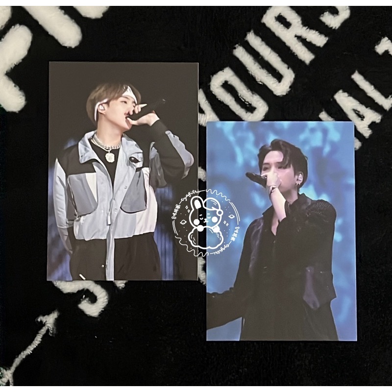 (BOOKED) PHOTOCARD MIC BADGE BTS SUGA YOONGI
