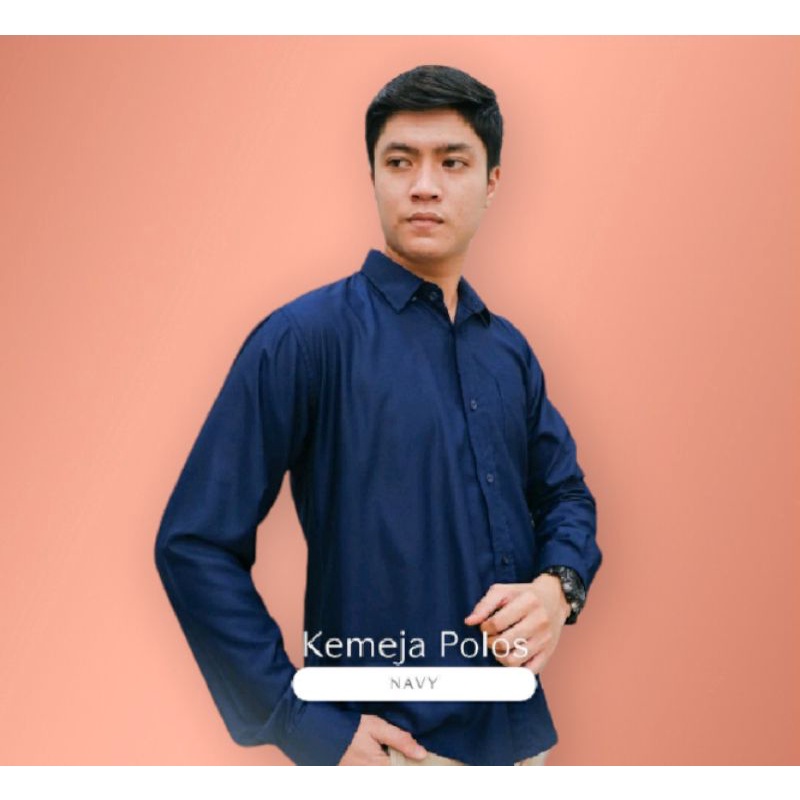 kemeja polos pria / kemeja couple kondangan