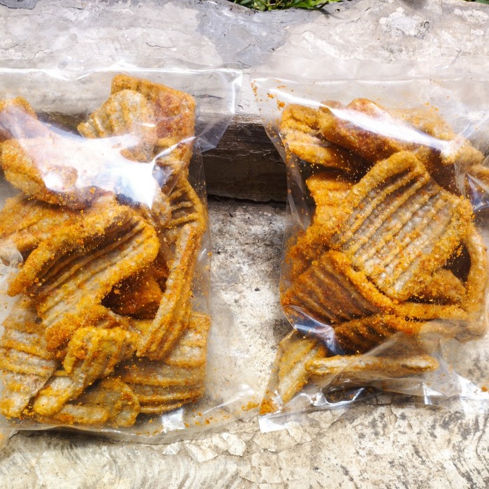 

Kerupuk Jengkol Pedas Gurih 65gram - Kurupuk Pedas Sari Jengkol Pedas Gurih