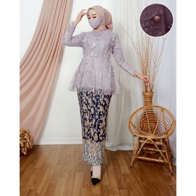 KEBAYA ORIGINAL//KEBAYA MODERN//SET CANTIKA//SERAGAMAN KELUARGA//BAJU PESTA LAMARAN//BAJU WISUDA//BAJU LEBARAN//BAJU KONDANGAN// Kode NJ