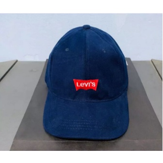 COD Topi Baseball Pria Import  Origianal Boordir Levi&quot;s Topi Premium Distro Berbahan Rappel Denim Pria Wanita Unisex