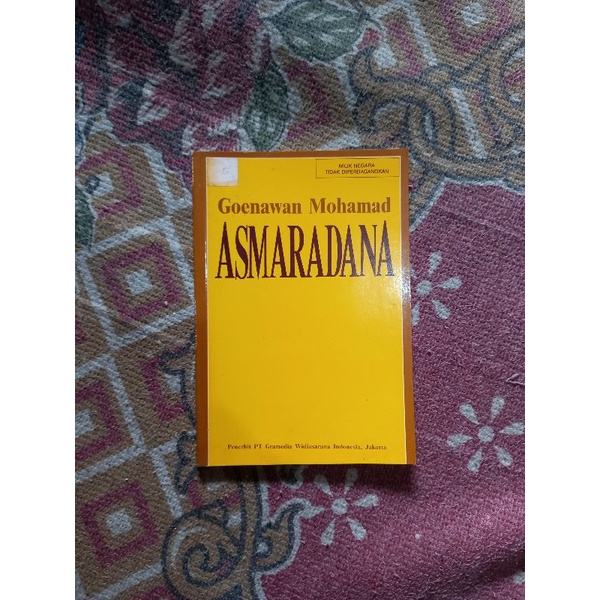 ASMARADANA - GOENAWAN NOHAMAD