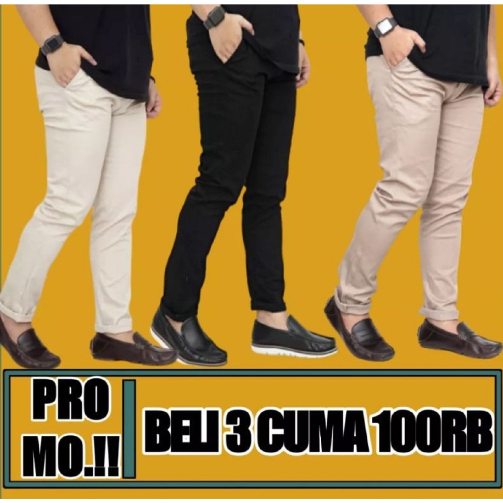 propmo 3 CELANA PANJANG   cinos dewasa Harga promo 100 rb an dpt 3pcs