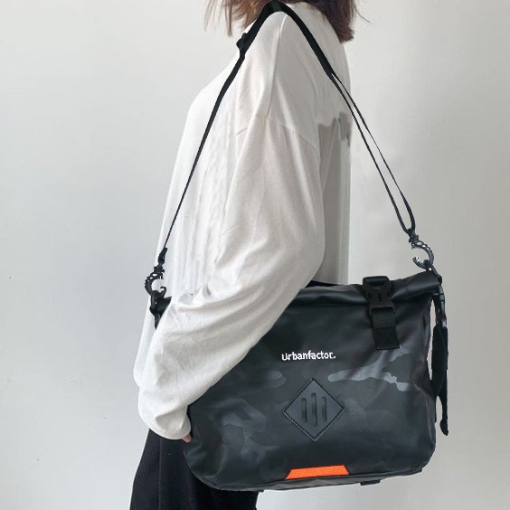 NYX BLACK |ManNeedMe X URBAN| Tas Selempang Pria Wanita Tas Handphone ORIGINAL