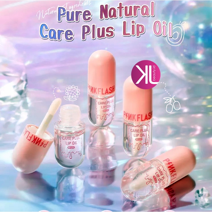 PINKFLASH Natural Lip Oil Lip Balm Lip Gloss L12