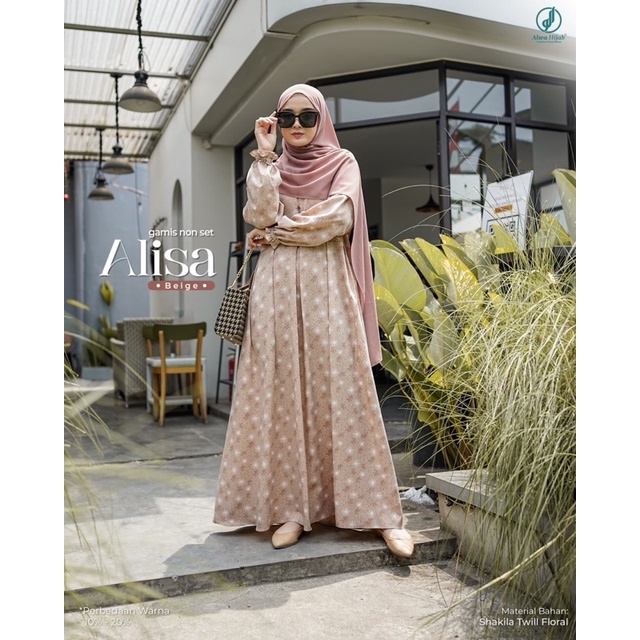 ORIGINAL GAMIS WANITA ALISA DRESS