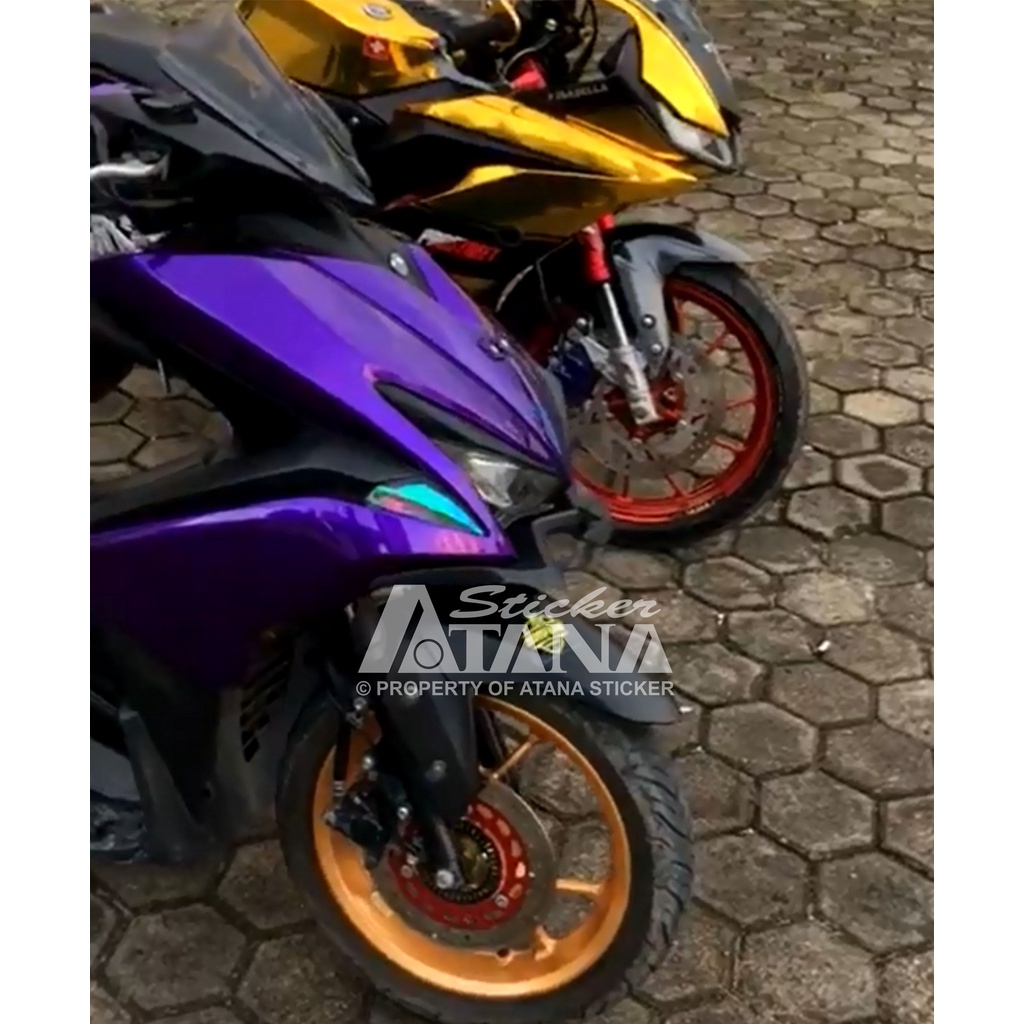 Skotlet Ungu Metalik Candy Scotlet Mutiara Stiker Metallic Paint Violet Purple Sticker Meteran Decal Roll Scotlite Body Sepeda Motor Matic Scotlight Mobil Nyala Dekorasi Kaca Background Aquarium Glossy PCX NMAX Aerox RX King CBR Vario Beat Vespa Satria