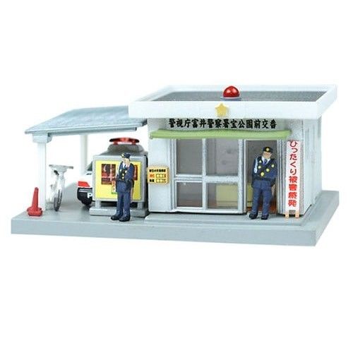 Model Kit / Figure Diorama Acc - Tomytec Police Station with LED