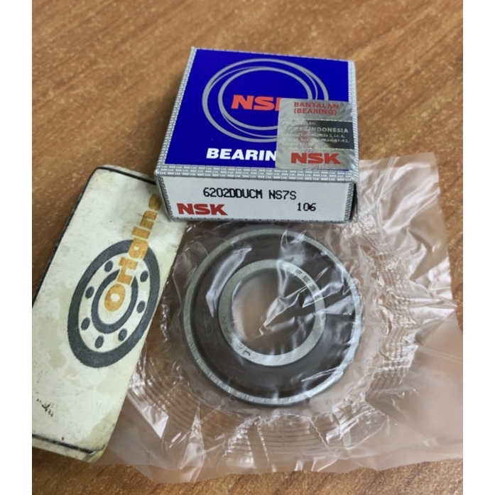 BEARING 6202 2RS NSK ASLI JAPAN /  POLANDIA 6202LLU 6202DDU