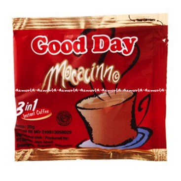 Good Day Mocacinno Isi 10 Sachet Kopi Instan Goodday Mokacino Kopi Instan Gooday Moka Cino Kopi Instan Kopi Moka 3in1 Instan Coffee 10pcs Mocha Cino