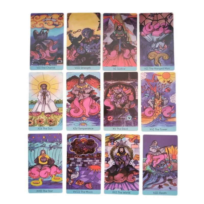 Sea Witch Tarot 12x7cm include guide paper