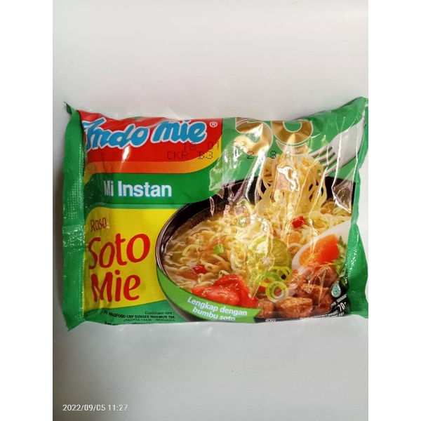 

Indomie mi rebus instan rasa soto ayam 70 gram