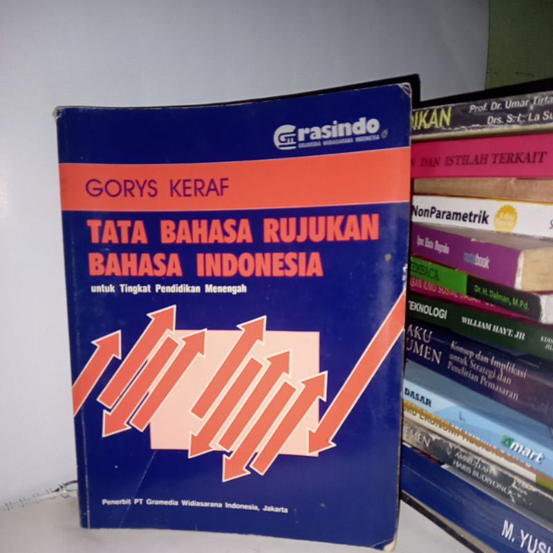 buku Tata Bahasa Rujukan Bahasa Indonesia karangan Gorys Keraf
