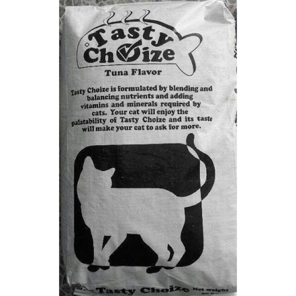 Tasty Choize TUNA dry food kucing kemasan 20kg