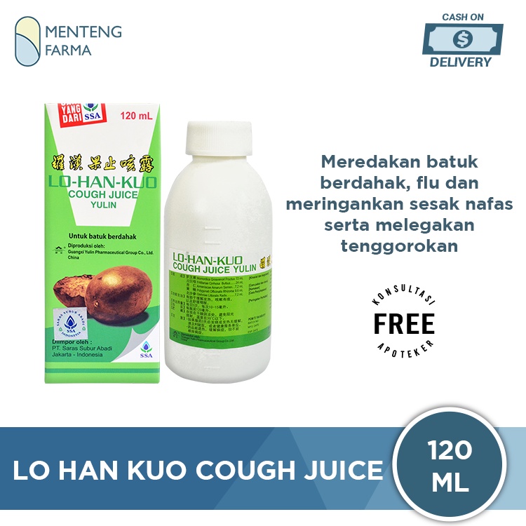 Lo Han Kuo Cough Juice - Yulin