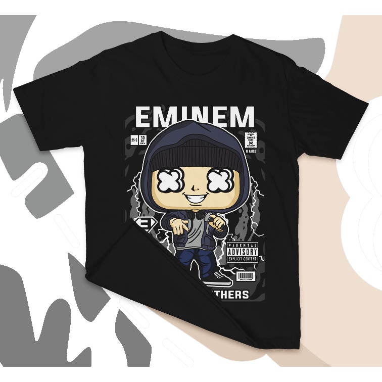 Kaos KARAKTER - Eminem 8 Mile - Variasi 01