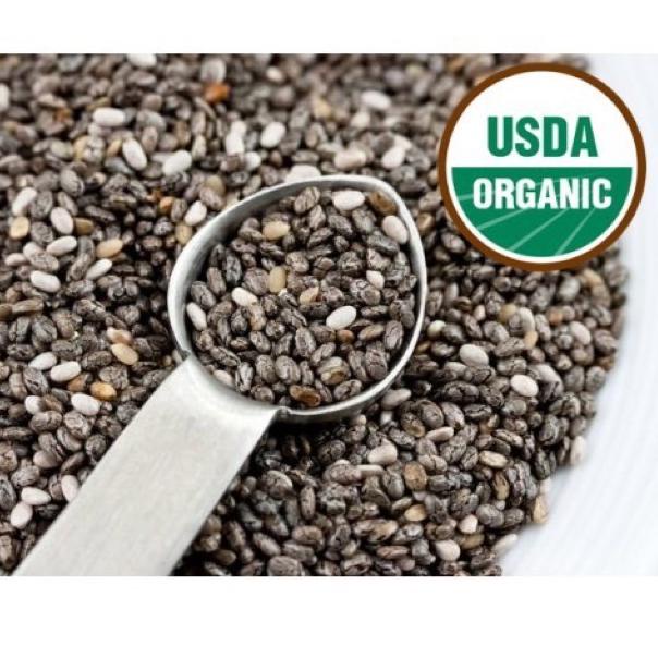 

10.10 SALE 250 GRAM Black chia seed Organic Premium From Mexico / Biji Chia hitam Organik dari Mexico Original !