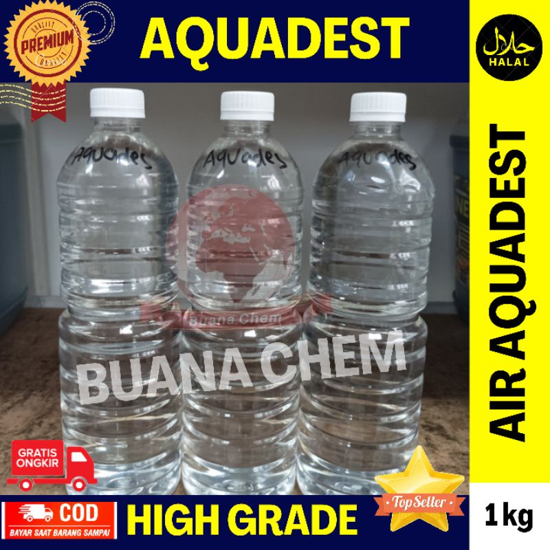 

Air Aquadest 1 kg Murni