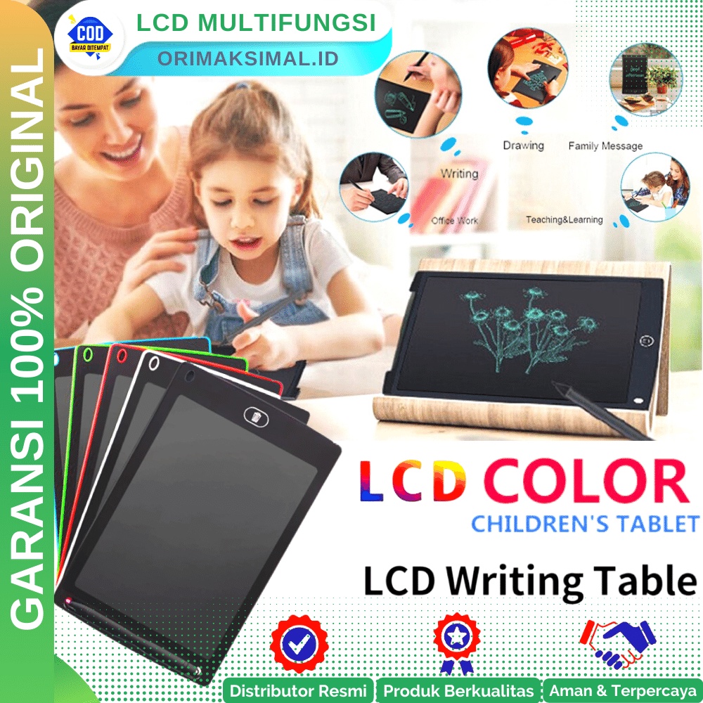 

Table Gambar Tulis Universal Drawing Papan Tulis Menggambar LCD Hapus Writing Board Tablet Digital Layar 8.5 Inch Untuk Anak-Anak Dewasa
