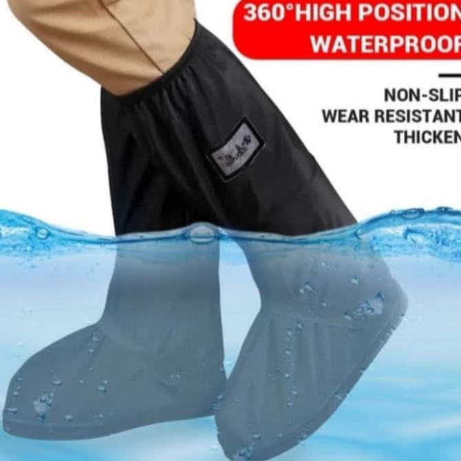 Jas Hujan Sepatu Rain Cover Panjang Sepatu Size 3643 Shoes Pvc