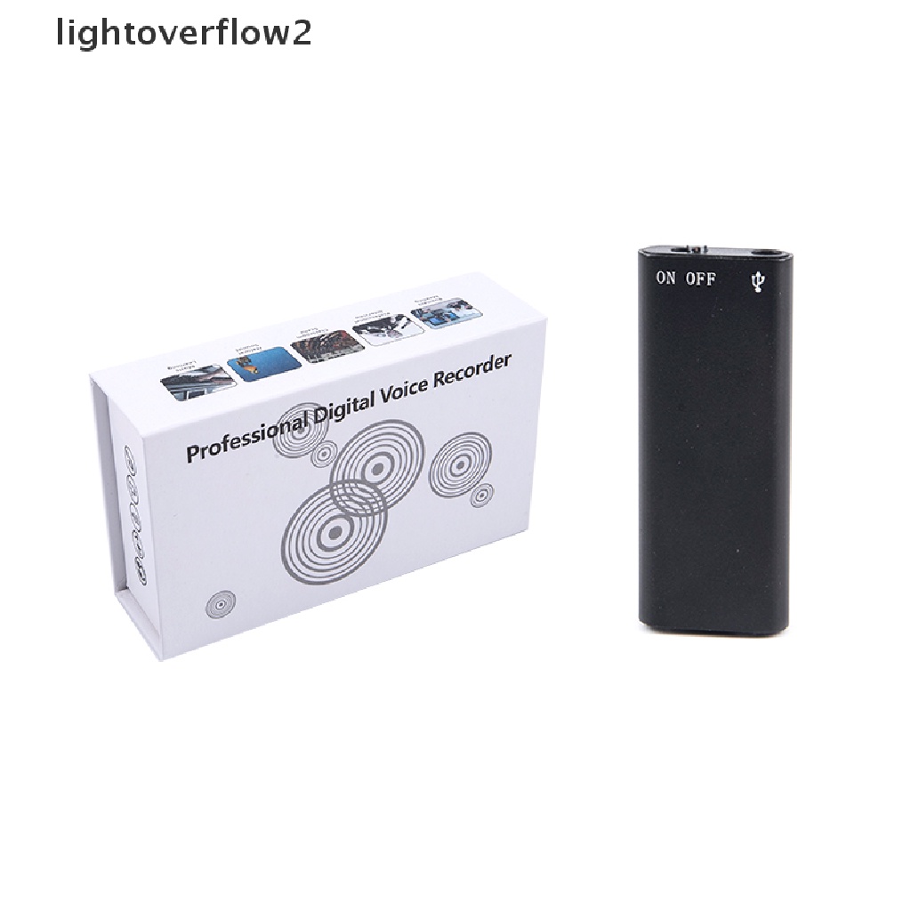 (lightoverflow2) Pen Perekam Suara Digital Mini USB 16 / 32G