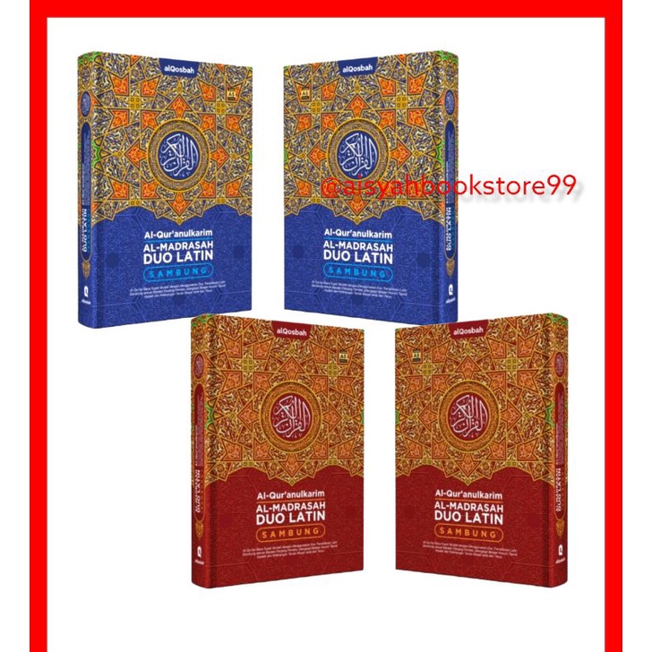 AL-QURAN AL-MADRASAH DUO LATIN SAMBUNG A5