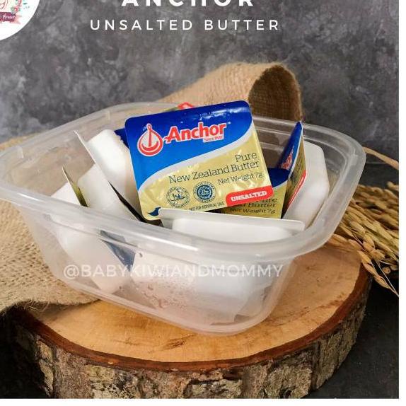 

Diskon✔️Anchor Unsalted Butter 7gr isi 10pcs free tempat|SQ9