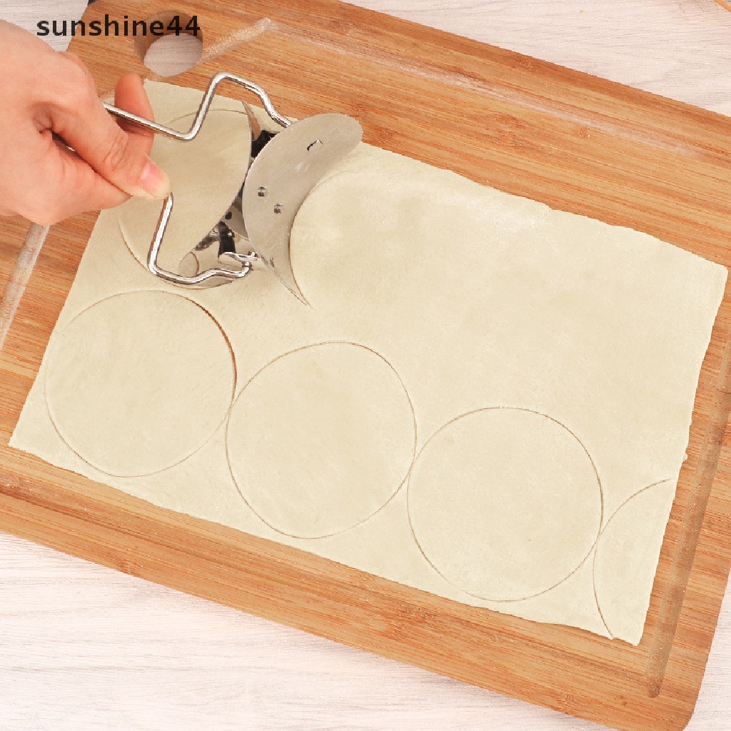 Sunshine Cetakan Pemotong Adonan Pangsit / Pie Bahan Stainless Steel  .