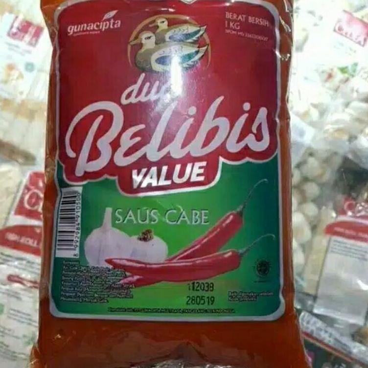 

KODEJ4v9U--Dua Belibis Saus Cabe Value 1kg