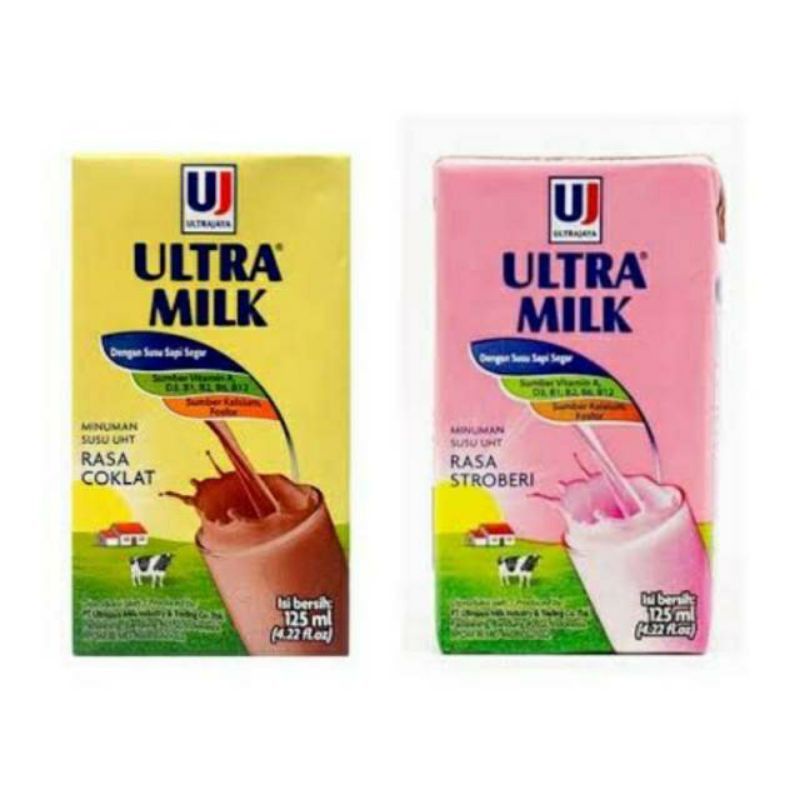 

Ultra Milk Susu Uht 125ml