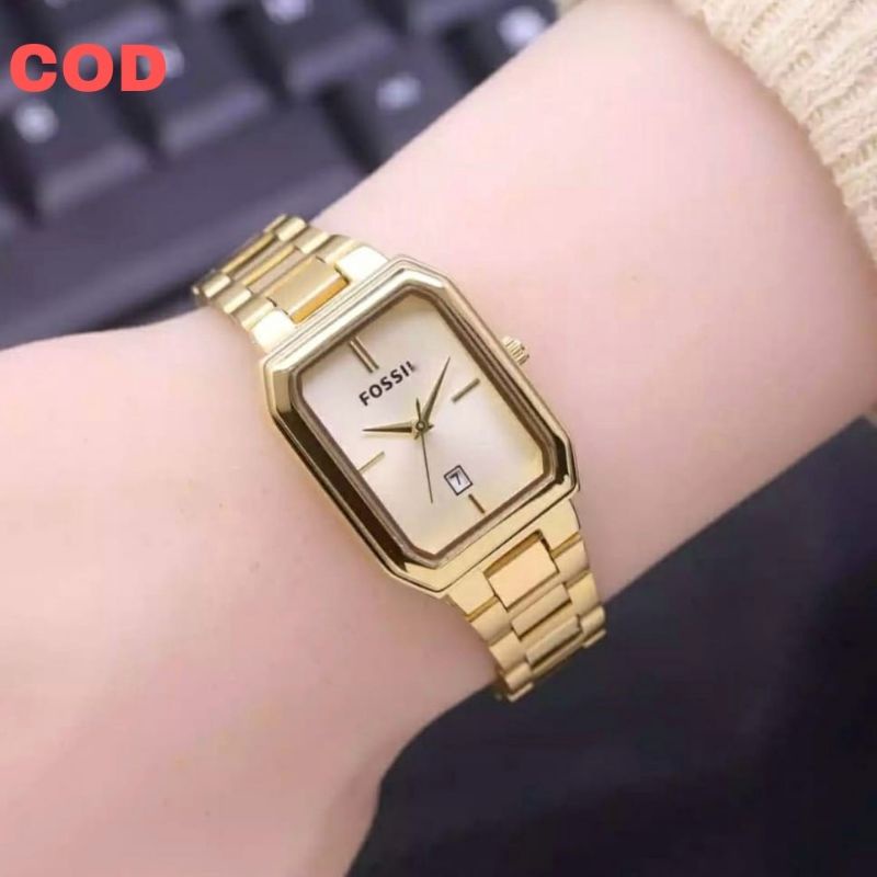 Jam Tangan Wanita Persegi Panjang Terlaris Tanggal Aktif Free Batrai  Serap / Jam Tangan Cewek Water Resistant / Jam Tangan Cewek SS Ready Stok_Jam Taangan Kasual Wanita Mewah Elegan Sporty Model Persegi Analog Quart / Jam Tangan cewek Terbaru /Jam Tangan