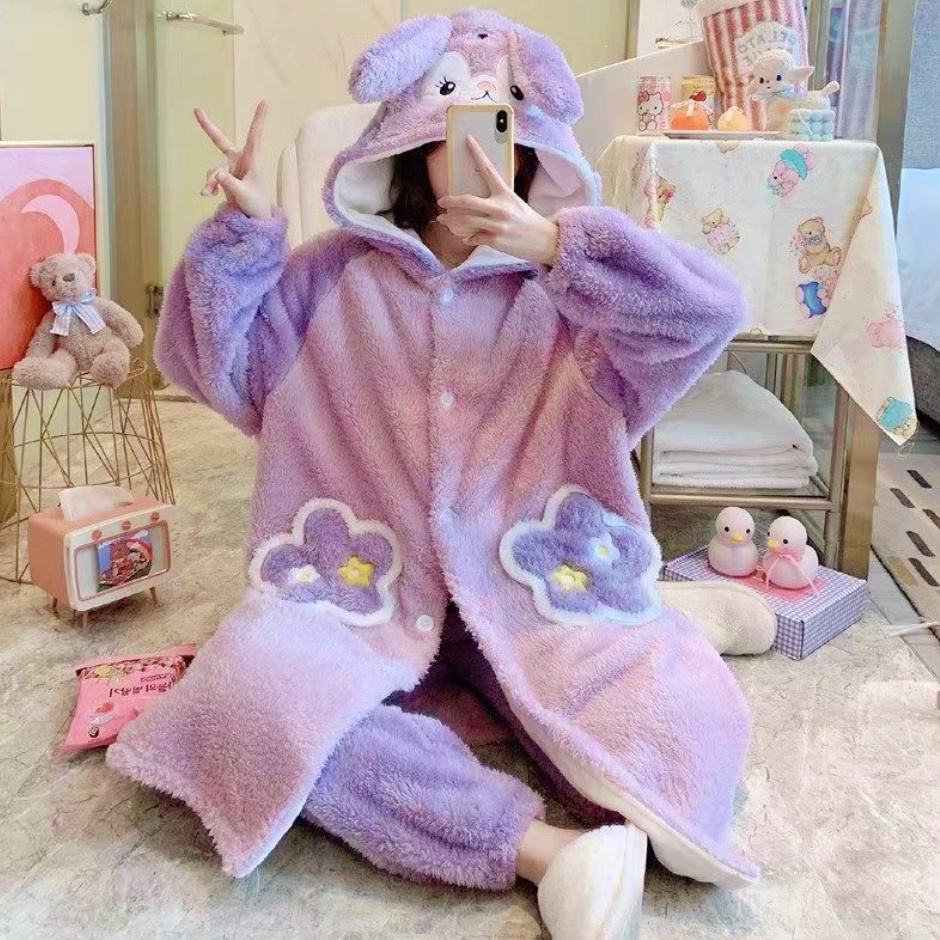 STELLA LOU (TANPA CELANA) ONESIE BAJU TIDUR KOSTUM DASTER PIYAMA KIGURUMI