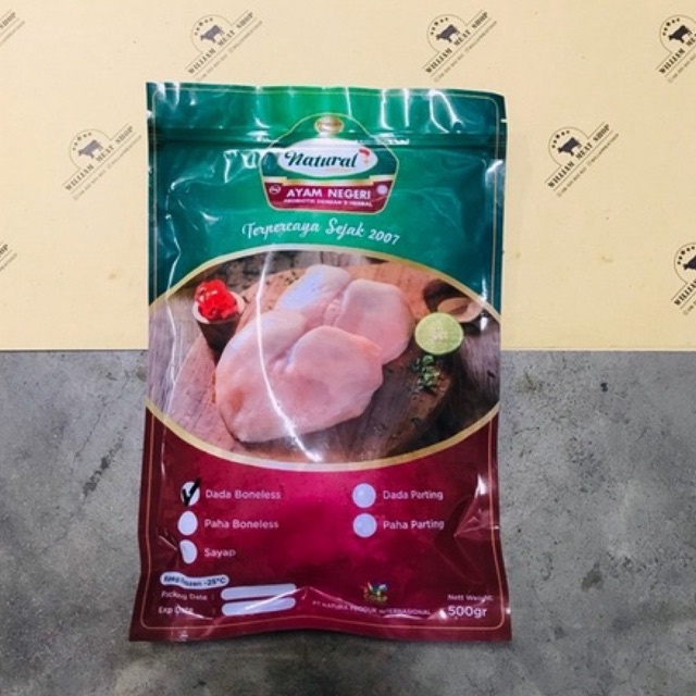 

Dada Ayam Fillet Organik Natural Poultry Williammeatshop