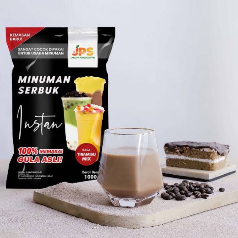 

JPS BUBUK MINUMAN Tiramisu mix gula 1 kg di denpasar bali