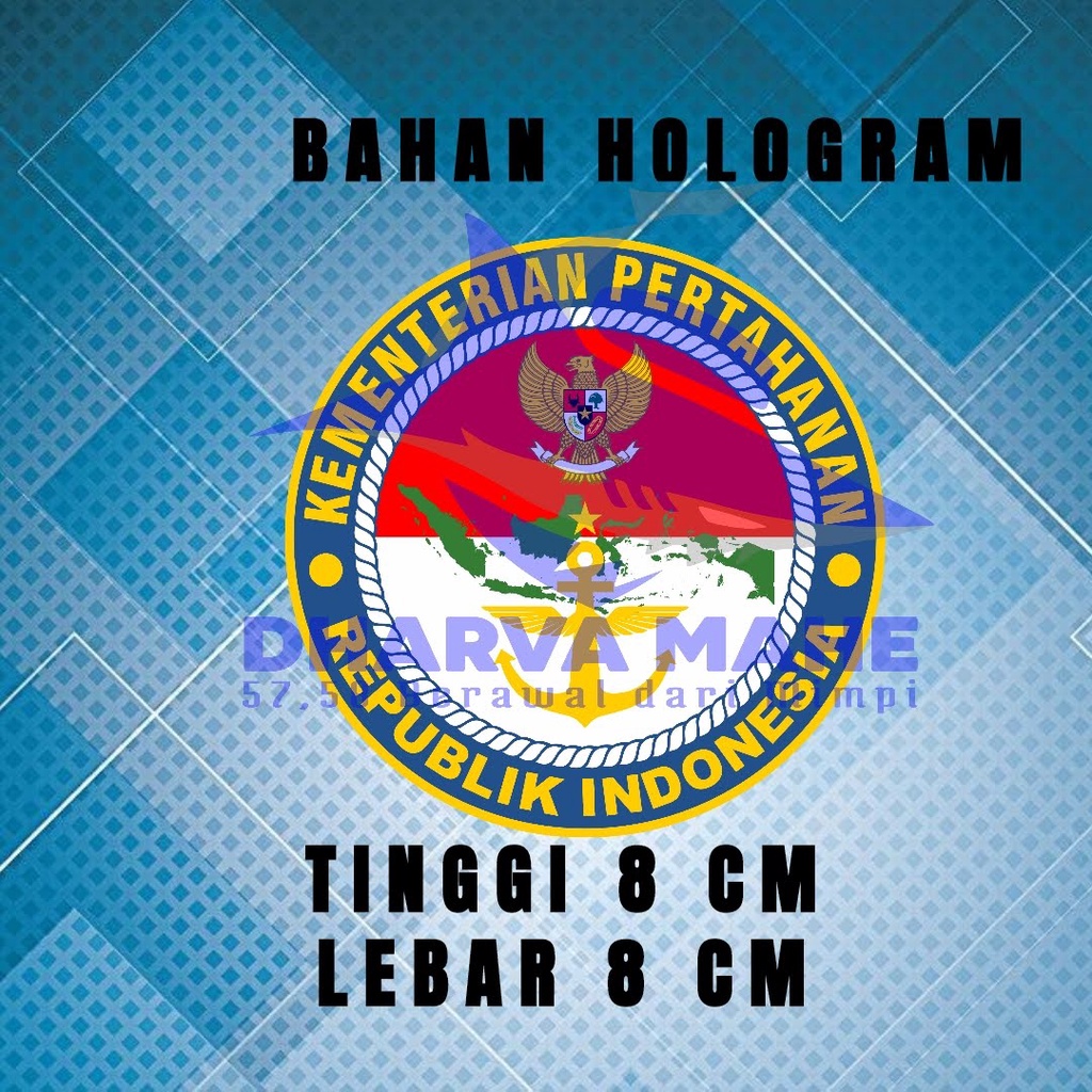 

Kementrian Pertahanan Republik Indonesia, Kemhan RI, Stiker Kemhan, Stiker Motor, Stiker Mobil