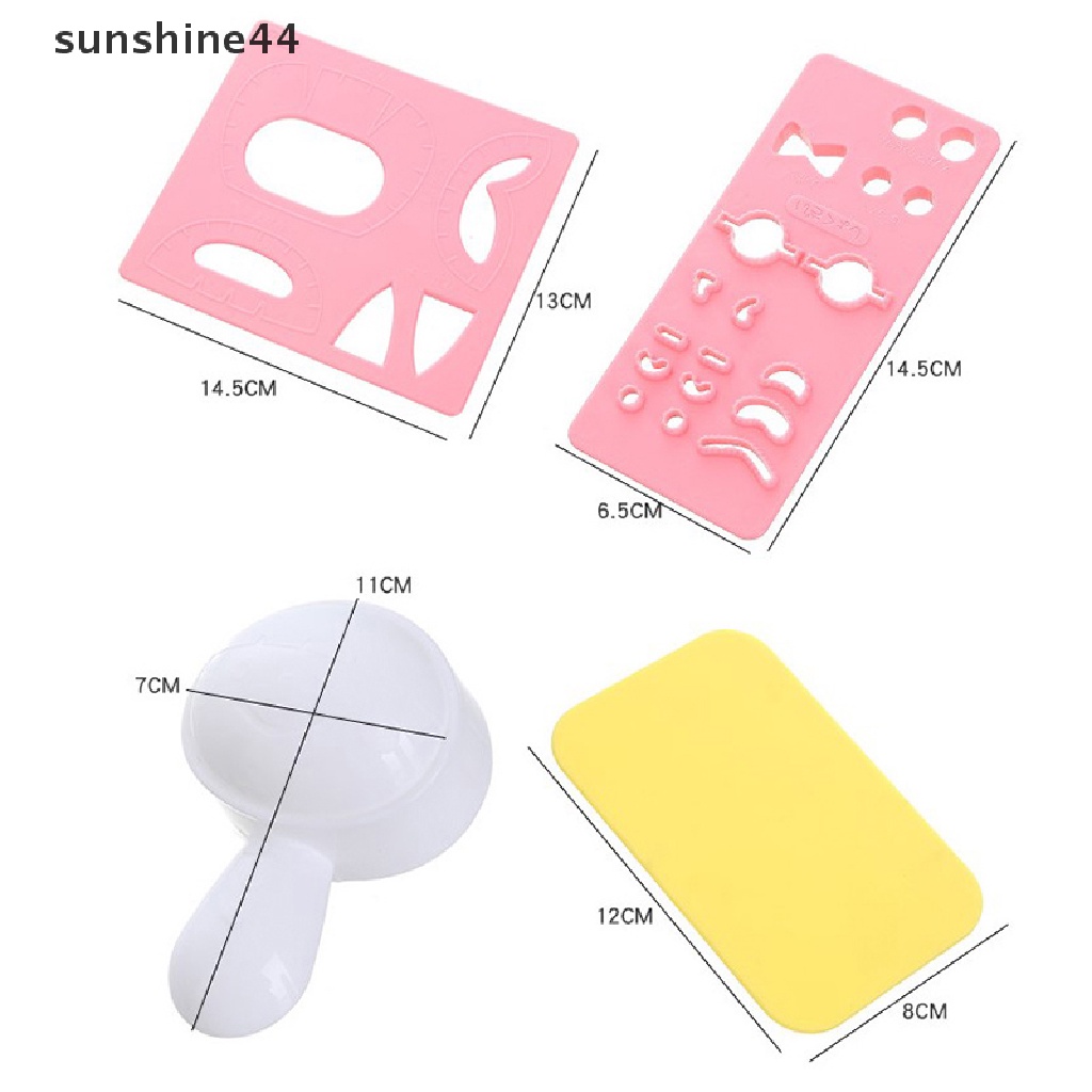 Sunshine Cetakan Nasi / sushi / Bento DIY Bentuk Kartun Bayi Untuk Anak