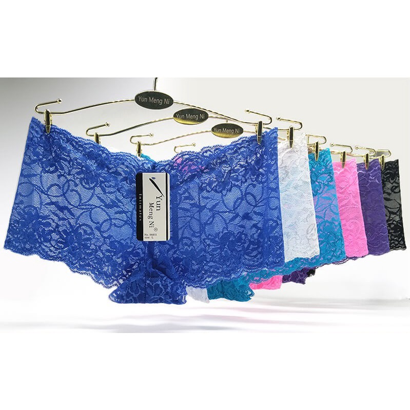 CELANA DALAM WANITA-SEXY CD MODEL SPERTI BOXER PREMIUM TRANSPARAN RENDA CANTIK 86831