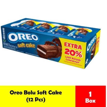 

10.10 sale OREO SOFT CAKE BOLU 1 BOX ISI 12 / Extra 20% gas !!