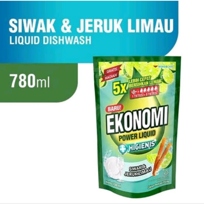 EKONOMI POWER LIQUID CAIRAN CUCI PIRING 650 ML