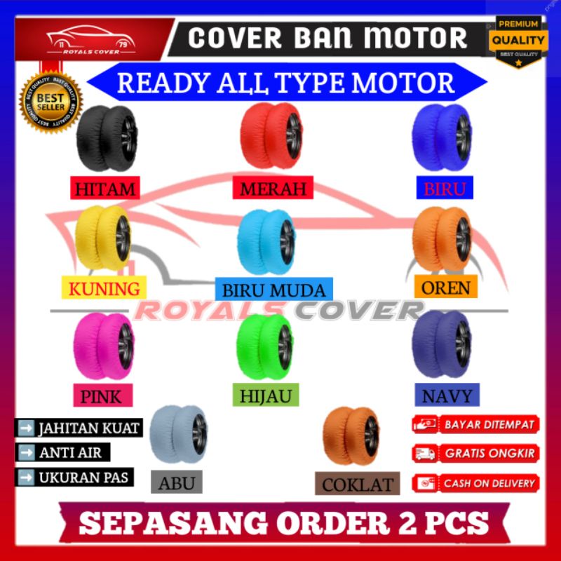 sarung ban motor cover ban motor bungkus ban motor sport