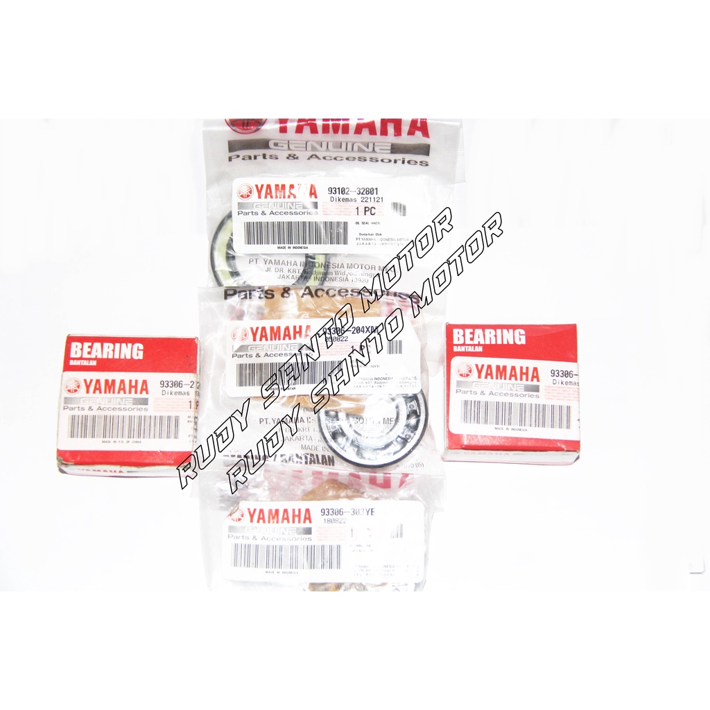 LAHER RASIO GEAR BOX AS RODA MIO M3 KOMPLIT ORIGINAL YAMAHA