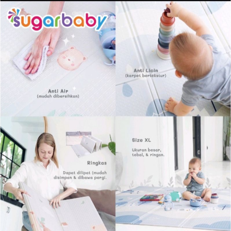 PLAYMAT ( KARPET LIPAT ) SUGARBABY