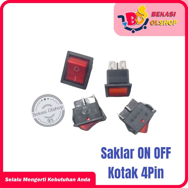 Saklar Switch On Off Kotak Besar 4 Kaki