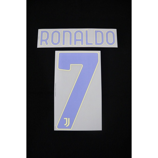 Nameset Original Juventus 3rd Ronaldo 7 for Jersey 2021/2022